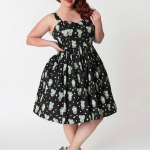 Sweetheart Cactus Dress | Hell Bunny | Gently Used